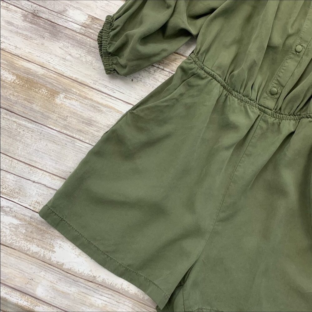 ZARA Off Shoulder Romper - Picture 9 of 9